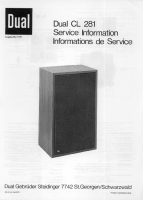 Dual CL-281-Service-Manual 